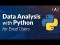 Data Analysis with Python for Excel Users   Full Course