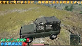 #39【録画】PUBG大会練習！ドン勝たべたいなぁ【BATTLEGROUNDS】