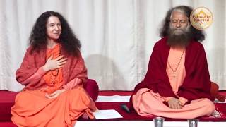 LIVE NEW YEAR EVE Satsang by Pujya Swami Chidanand Saraswatiji \u0026 Sadhvi Bhagawatiji (Dec 2018)