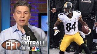 PFT Overtime: Antonio Brown looks good in warmups, PI rule issues | Pro Football Talk | NBC Sports