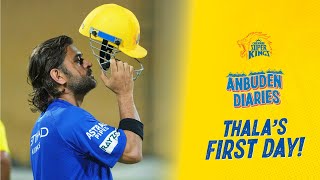 Thala's First day at Practice - Anbuden Diaries IPL 2024