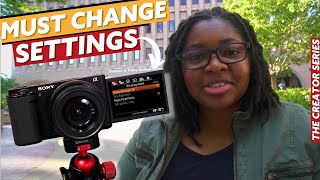5 Sony ZV-E10 Settings You Need to Change ASAP for Video