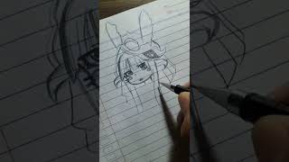 Anime Art | Nanachi | Speed Drawing #shorts #madeinabys #art #animeart #support