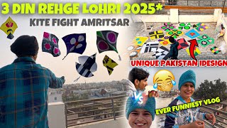 Kite Fight Vlog 2025* in Amritsar🪁😍Ever Funniest Vlog W/FRNDS