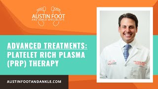 Advanced Treatment | Platelet Rich Plasma (PRP) Therapy