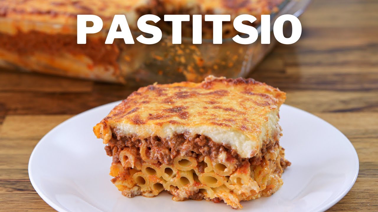 Pastitsio | Greek Lasagna Recipe 🇬🇷 - YouTube