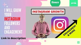 I will grow your instagram followers and engagement