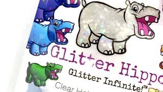 GlitterHippo.com Clear Holographic Glitter 1/16\