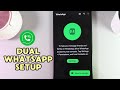 How to Set Up Two WhatsApp Accounts on Xiaomi Redmi Note 12