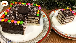 No Gas Oreo Cake Recipe/ Easy Cake Recipe