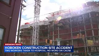 Two workers injured after construction site accident in Hoboken, NJ