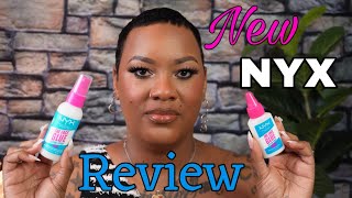 NEW NYX the face glue primer and setting spray Wear test | Oneka Hurst