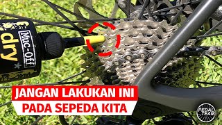 TIDAK SEMUA PERLU DI LUMASI ! // Kiat Pelumasan RUTIN Sepeda