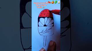 Satisfying creative 🍉🍊🥬🍦 art#trending #art #shorts