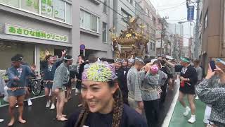 2023 鳥越祭り　西三筋　神輿渡御　二日目⑨