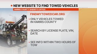 New website to find towed vehicles: findmytowedcar.org