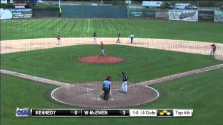 2012 OSAA 2A/1A Baseball Championship-Kennedy vs Weston-McEwen/Griswold