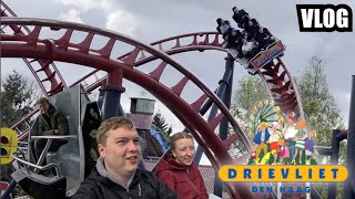 Ein richtig schöner Familienpark mit Thrill-Rides in Den Haag! Drievliet | Vlog #157