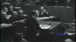 Nuremberg Trial Day 2 (1945) Robert H. Jackson Complete Nuremberg Trial Opening (Part 1)