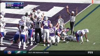 Kansas at Kansas State | 2016 Big 12 Football Highlights