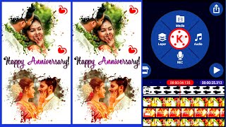 Happy Anniversary Video Editing 💐 | Wedding Anniversary status Kinemaster Video Editing tamil