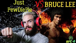 Bruce Lee vs. Just PewDiePie - EA sports UFC 4 - CPU vs CPU
