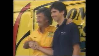 1997 F1 Austrian GP - Jordan newly sign 98' driver Damon Hill \u0026 team boss Eddie Jordan interview