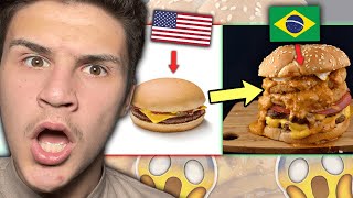 Foods BRAZIL Makes BETTER Than the WHOLE WORLD ! |🇬🇧 Gringo Britânico Reagindo