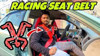 Racing Seat Belts (5-point harness) Installation For all Cars | Honda City Type 2!!!