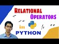 Relational Operators in Python Program | Comparison Operators in Python