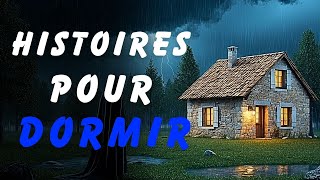 Histoires Vraiment Effrayantes Pour Dormir | Sons de Pluie | Écran Noir | Vol.14