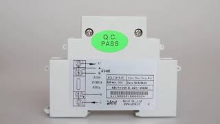 CT three 3 phase din-rail energy power meter