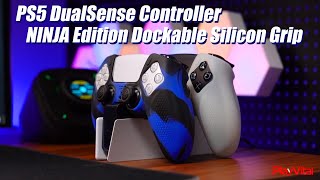 PS5 Controller Dockable Silicone Grip Ninja Edition - PlayVital