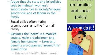 15 Social Policy and the Family (NL/NR Influence, Feminism & Gender Regimes)
