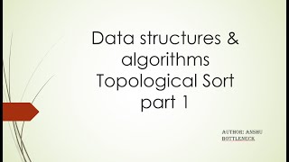 Topological Sort scala part1