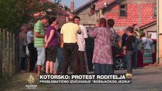 Protest roditelja u Kotorskom