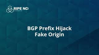 BGP Attack #1 - Fake Origin