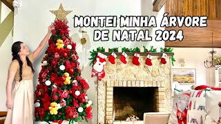 Minha árvore de Natal 2024 | A decoração ficou linda