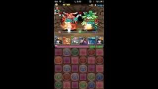 【パズドラ】土日ダンジョン 超級 イシス9倍パーティ