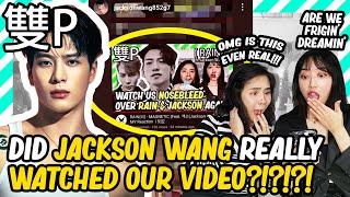 DID JACKSON WANG REALLY WATCHED OUR MAGNETIC MV REACTION?!  | 王嘉尔真的看了我们的反应视频吗?!