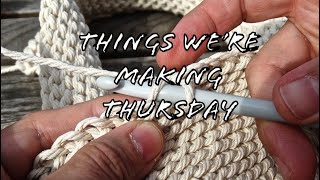 Things We’re Making Thursday Crochet Collab #thingsweremaking #crochet #collab #crochetcollab