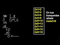 dividir 59 entre 2 como dividir