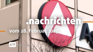 STUDIO 47 .nachrichten | 28.02.2025 | ARBEITSLOSIGKEIT IN DUISBURG GESTIEGEN