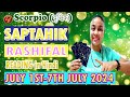 scorpio tarot weekly 2024|Scorpio Rashifal|1st-7th July 2024|scorpio June weekly tarot reading