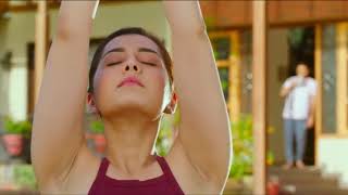 Rashi Khanna Yoga Hot Armpits Scene HD