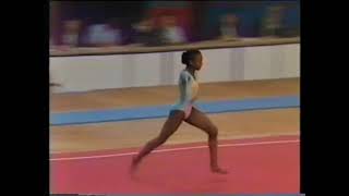 AA 1985 GBR Nationals   Kathy Williams FX