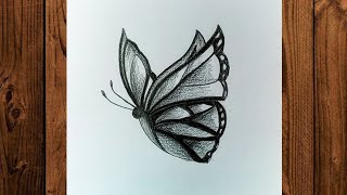 How to Draw a Beautiful Butterfly | Easy Step-by-Step Tutorial"