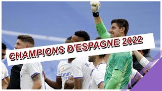 Résumé: Real Madrid VS Espanyol, champions d'espagne 2022