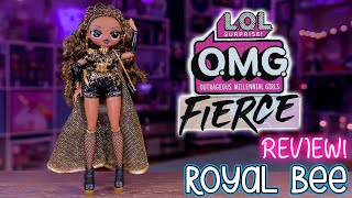 LOL Surprise! OMG Fierce: Royal Bee Doll Review! 🐝