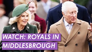 WATCH: Joyful King Charles and Queen Camilla Spend Time With The Local Community In Middlesbrough